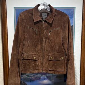 JohnPaulRichard Brown Suede Jacket